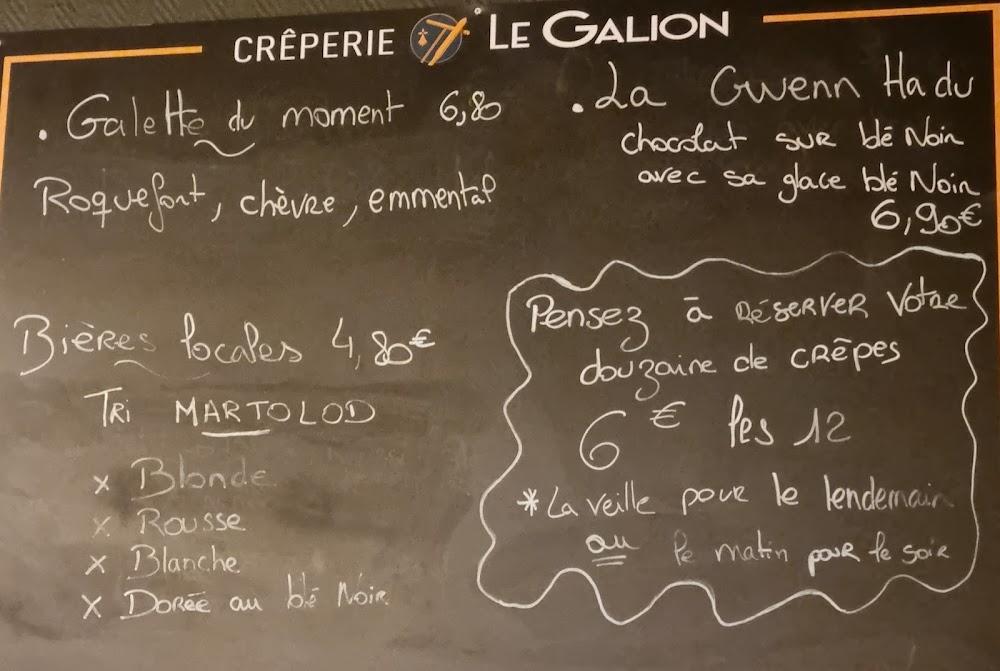Le Galion - Menu Image 2