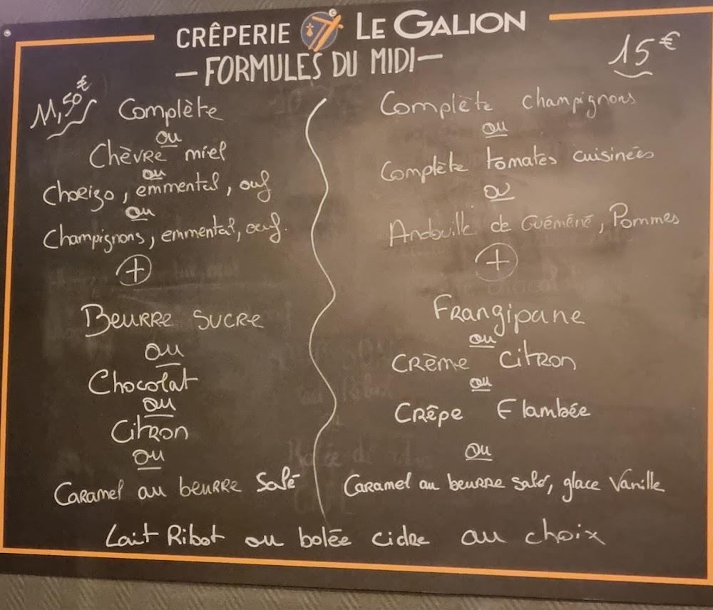 Le Galion - Menu Image 3
